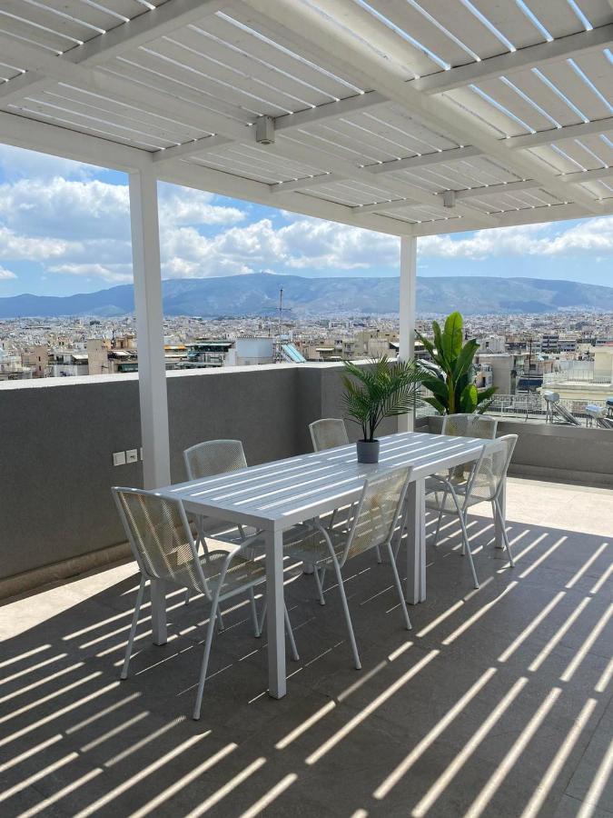 New 2Bd Aprt With Shared Rooftop Pool E2 Атина Екстериор снимка