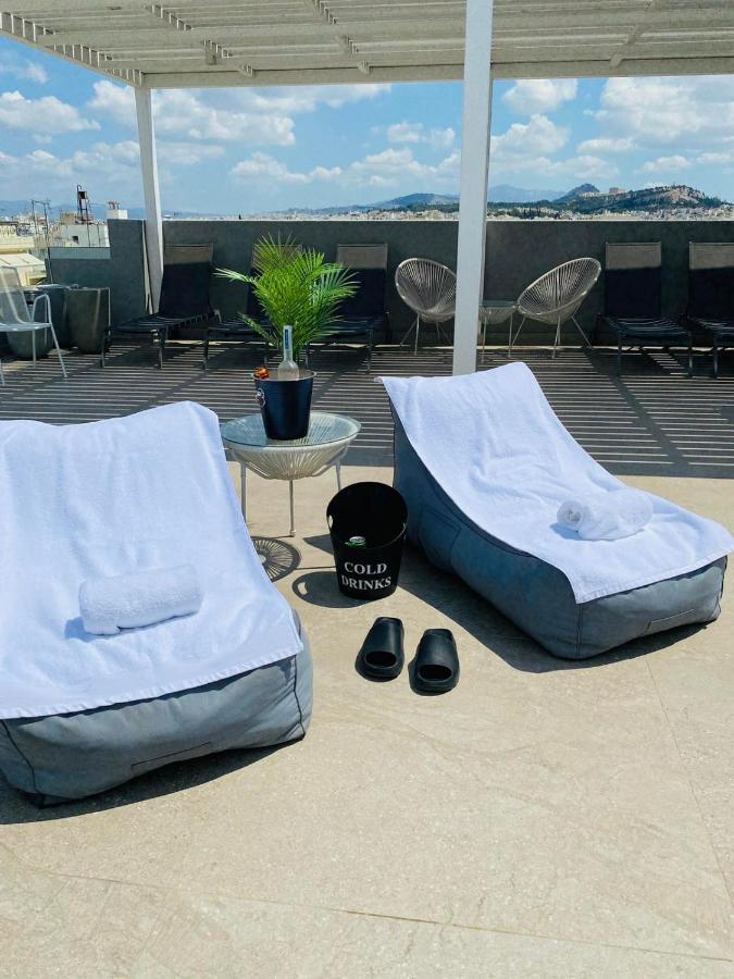 New 2Bd Aprt With Shared Rooftop Pool E2 Атина Екстериор снимка